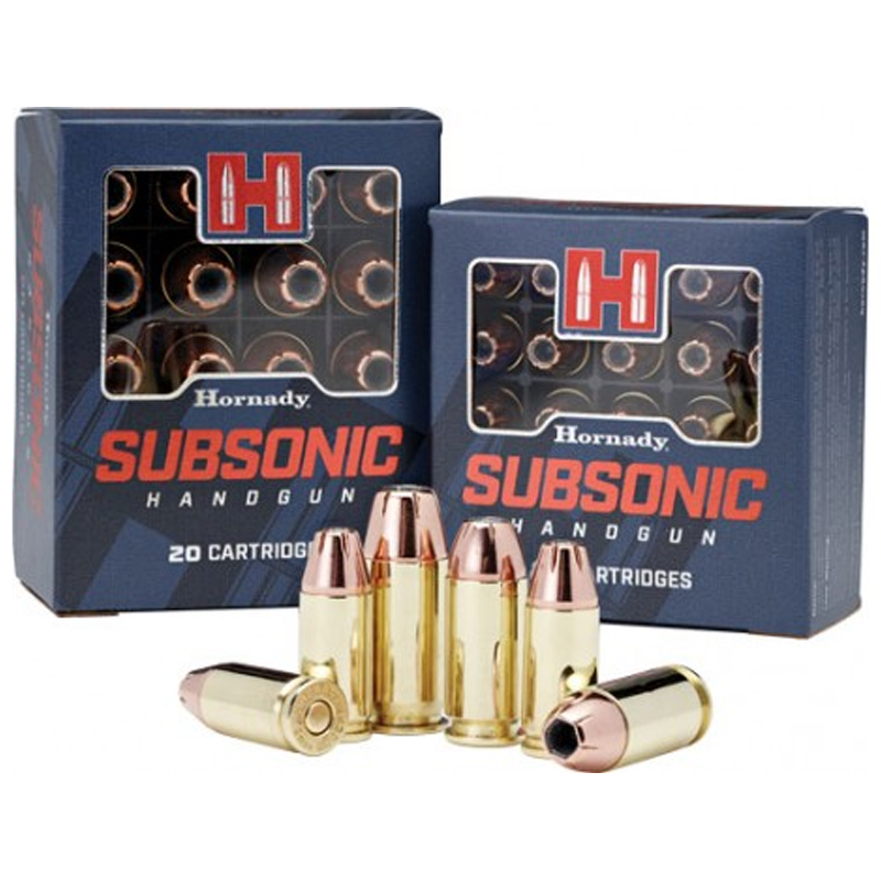 Hornady Subsonic XPT Projectile Ammo