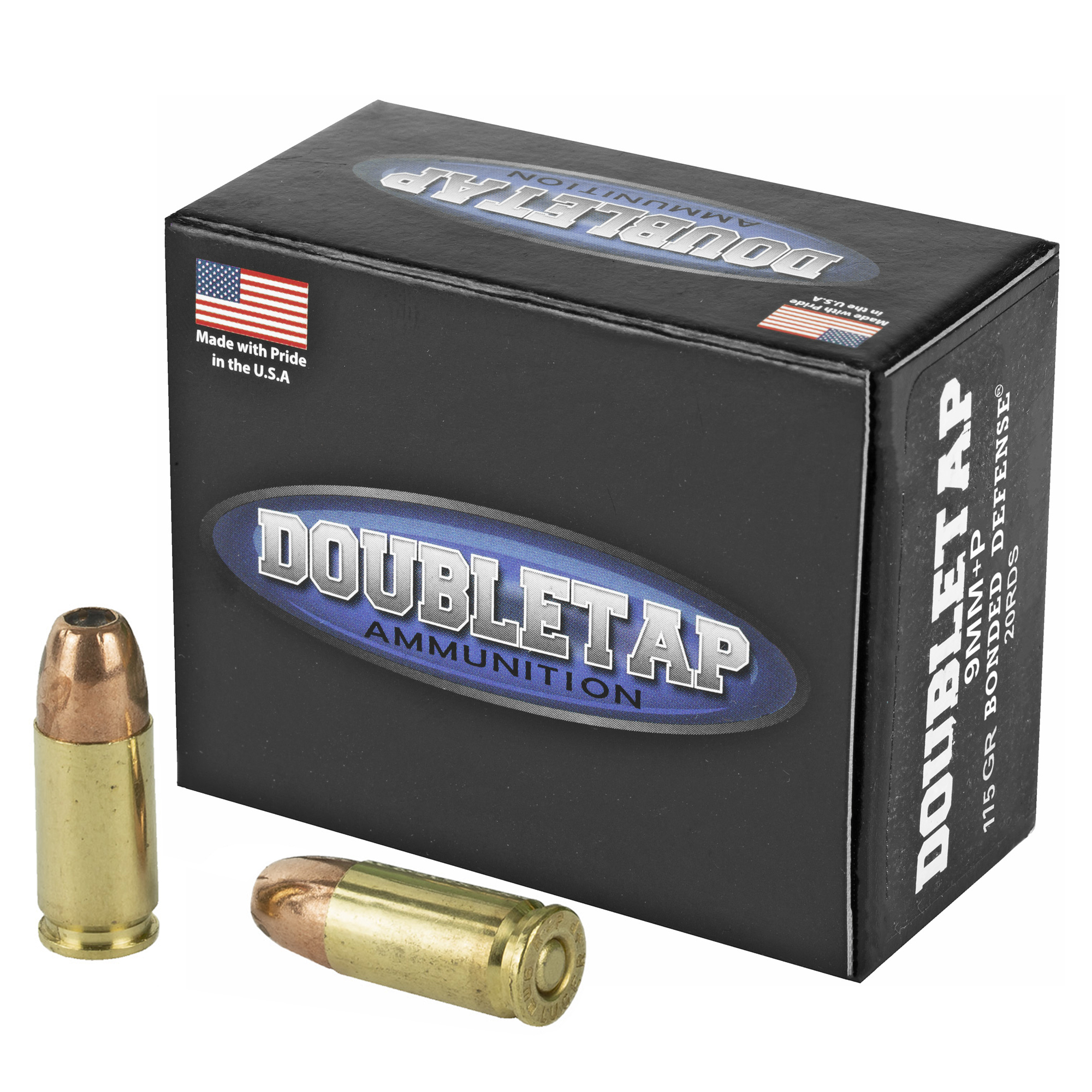 DoubleTap Bonded Defense JHP +P Ammo