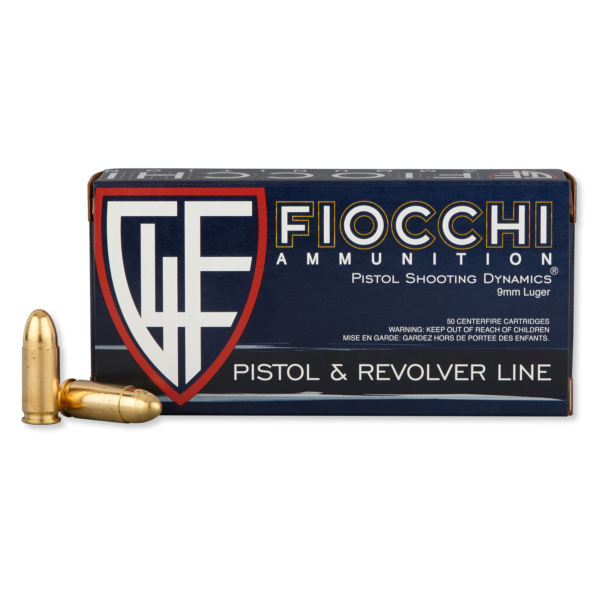 FIOCCHI Luger FMJ Ammo