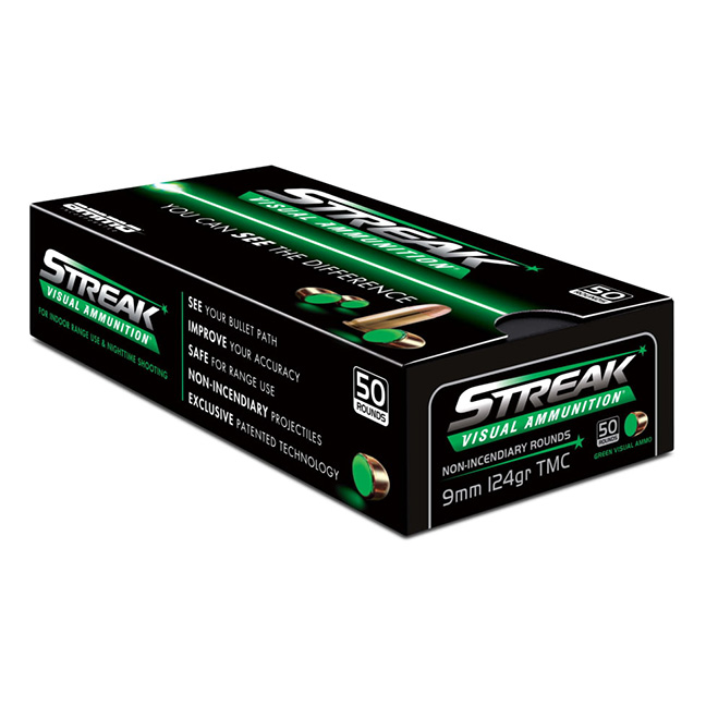 Ammo Inc Streak Luger Green TMC Ammo