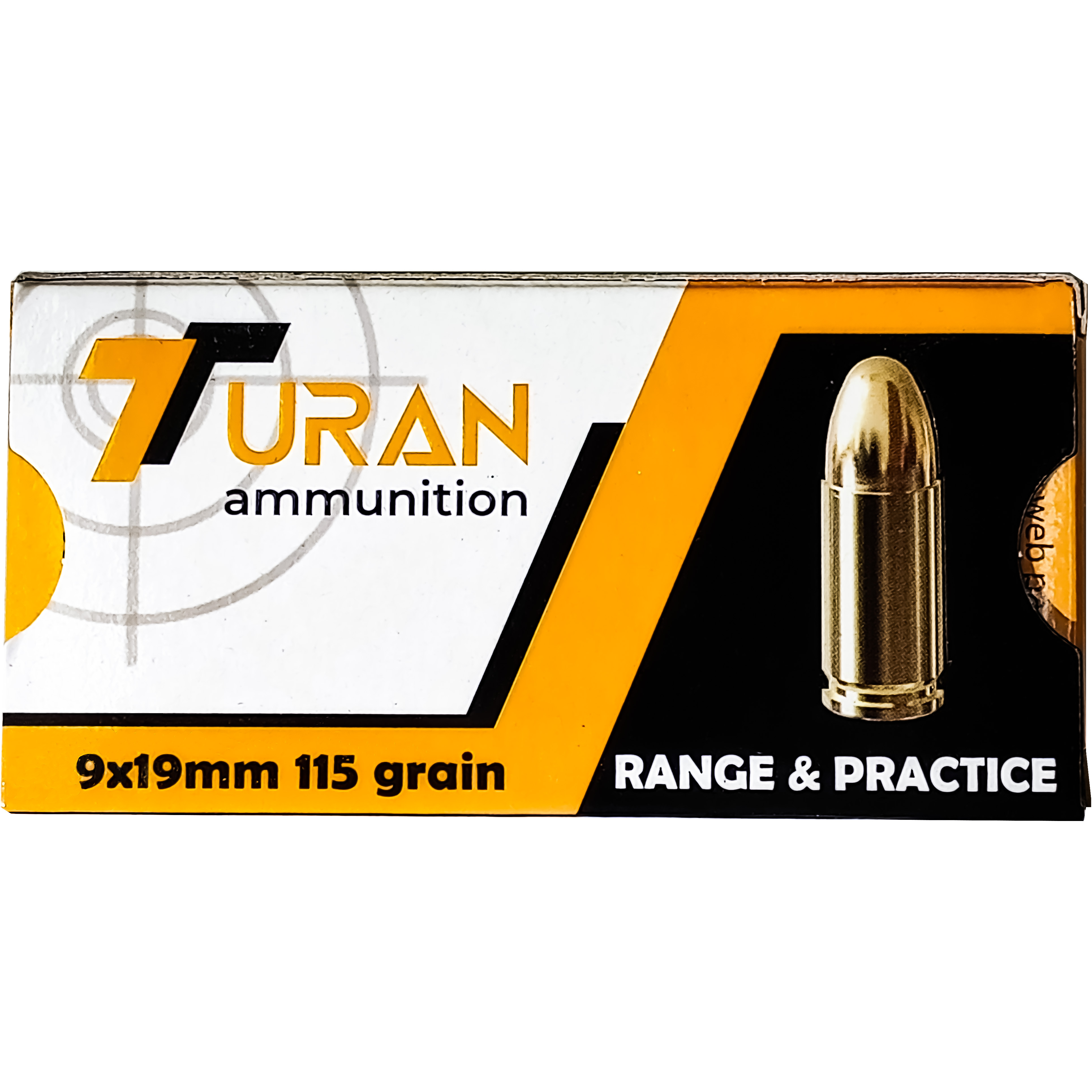 TURAN Range And Practice Luger FMJ Ammo