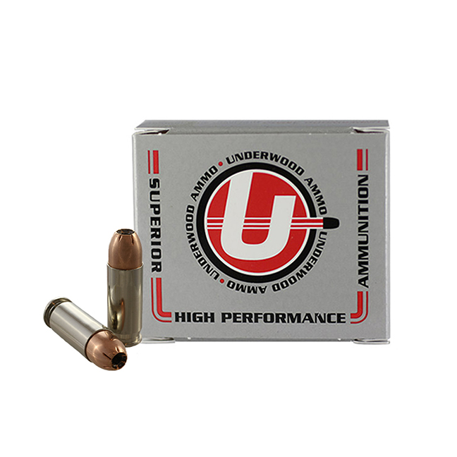 Underwood ASP JHP +P Ammo