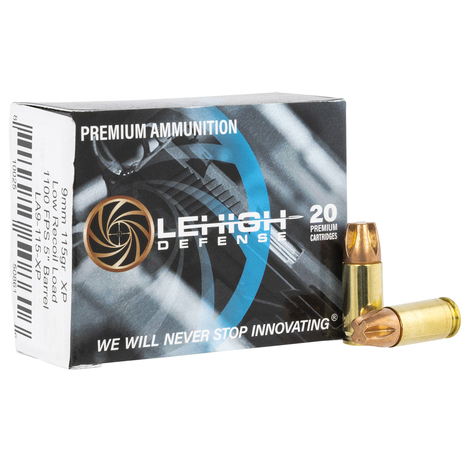 Lehigh Defense Xtreme Luger XD FTM Ammo