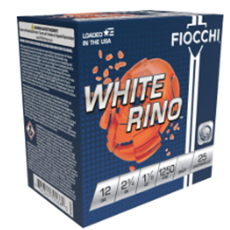 Fiocchi Exacta Target Line White Rino Lead 1-1/8oz Ammo