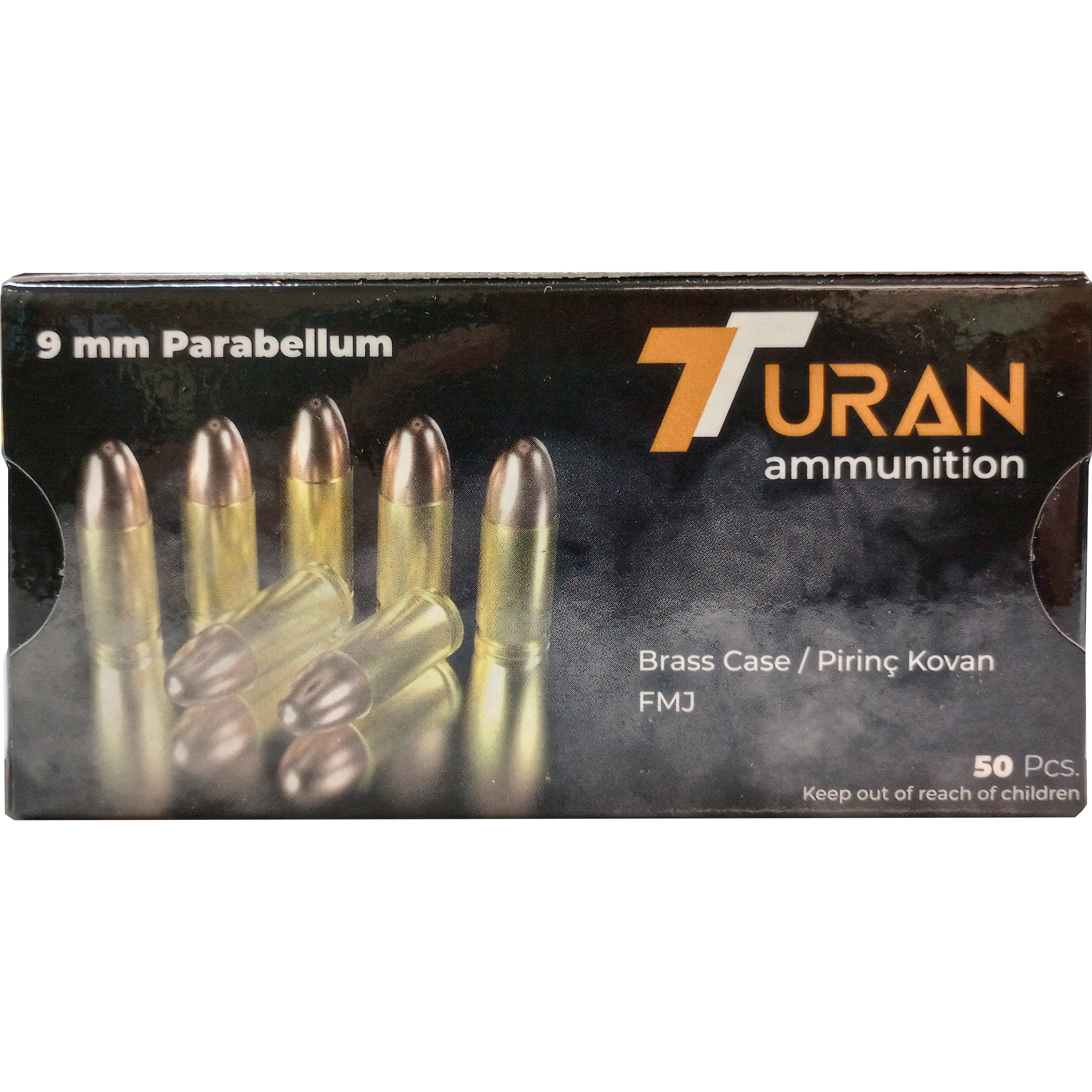 TURAN Parabellum Luger FMJ Ammo