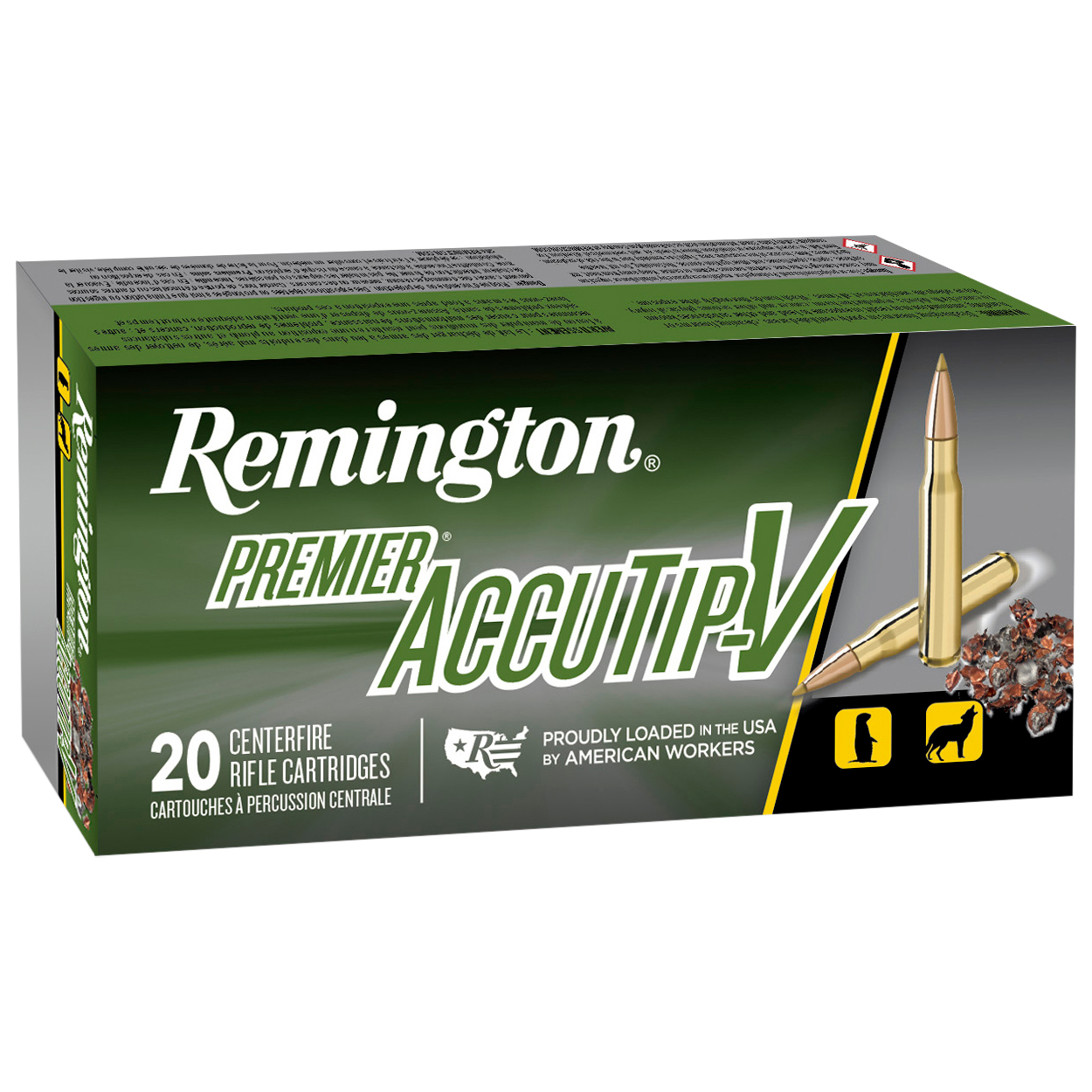 Remington Premier AccuTip-V Valkyrie Polymer Tip Ammo