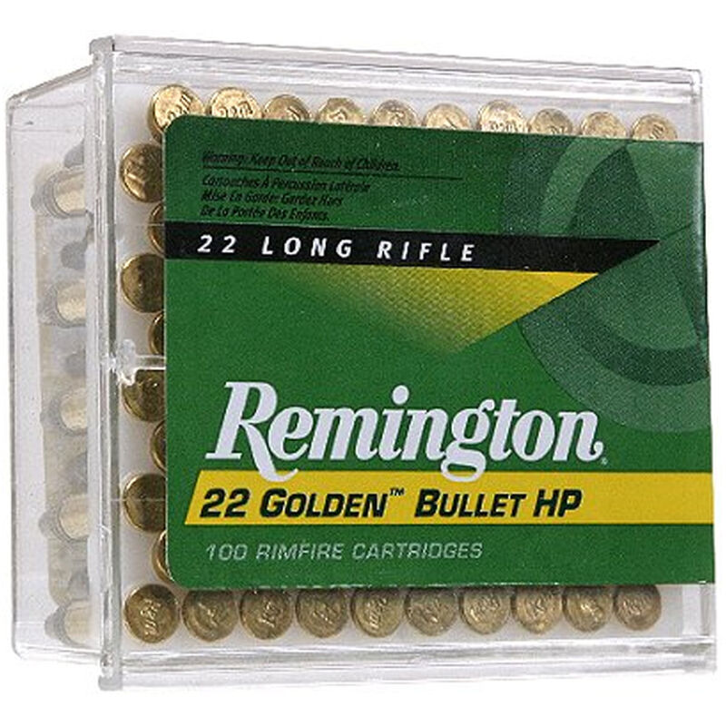 Remington Golden Plated HP Ammo