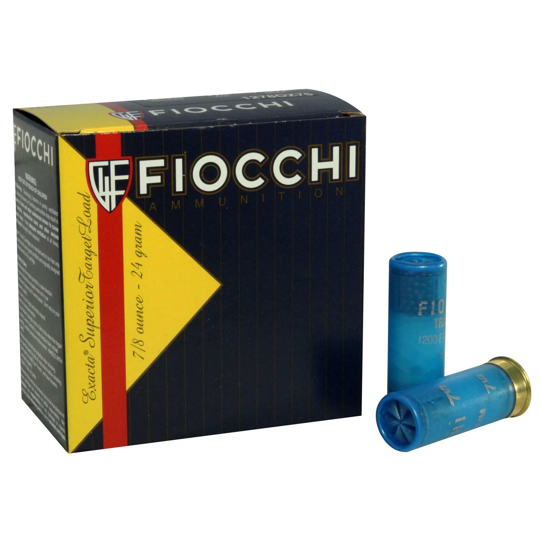 Fiocchi Exacta Target Line Low Recoil Trainer Lead 7/8oz Ammo