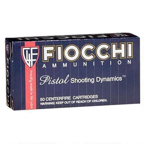 Fiocchi Shooting Dynamics IMI Truncated Cone FMJ Ammo