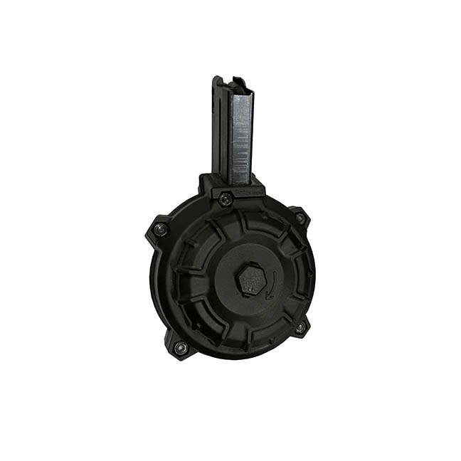 mag AR-15 7.62x39mm Drum Magazine 50 Rounds Polymer Black Ammo