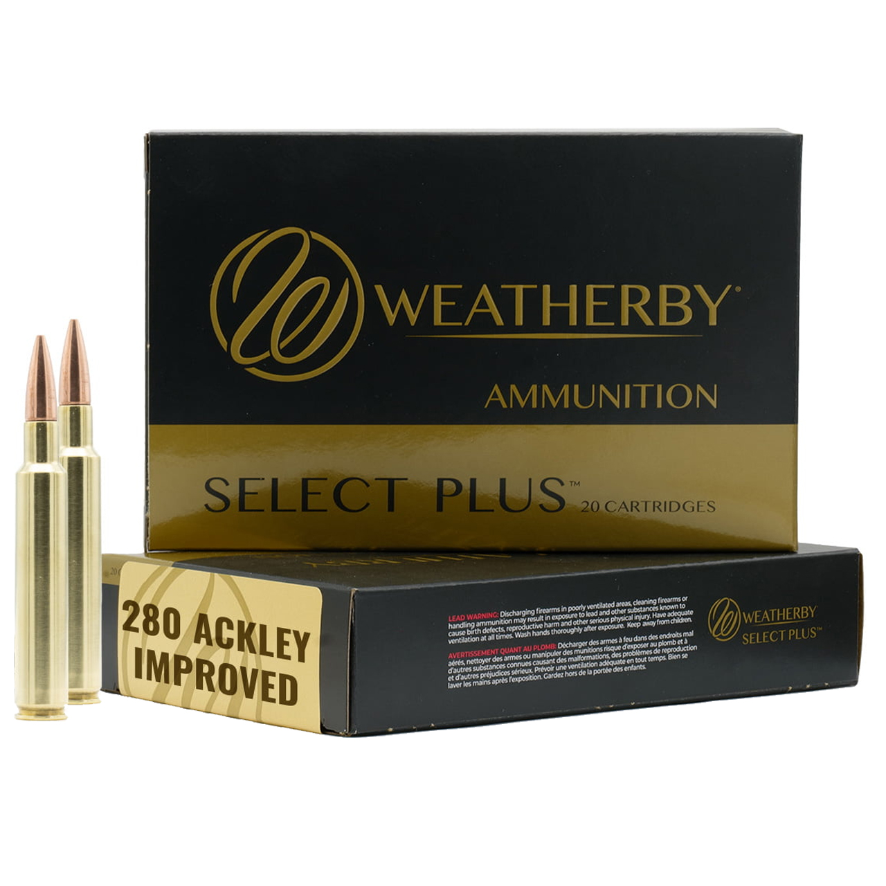 Weatherby Select Plus Ackley Hammer Custom SCHP Ammo