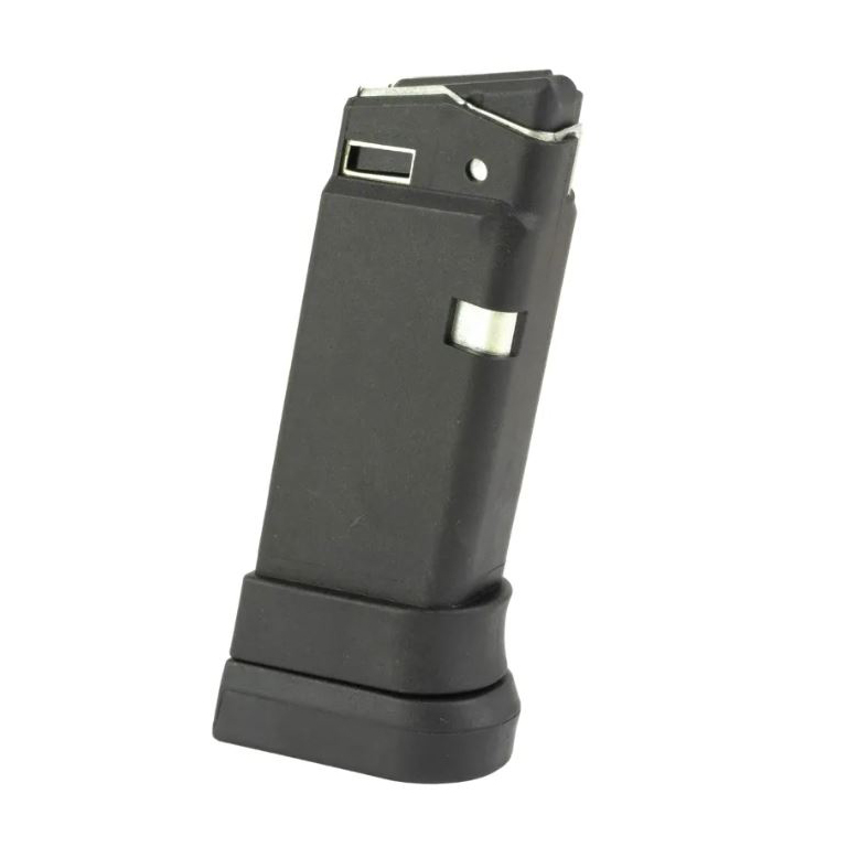 Mag Glock 36 .45 ACP Magazine 7 Rounds Polymer Black Ammo