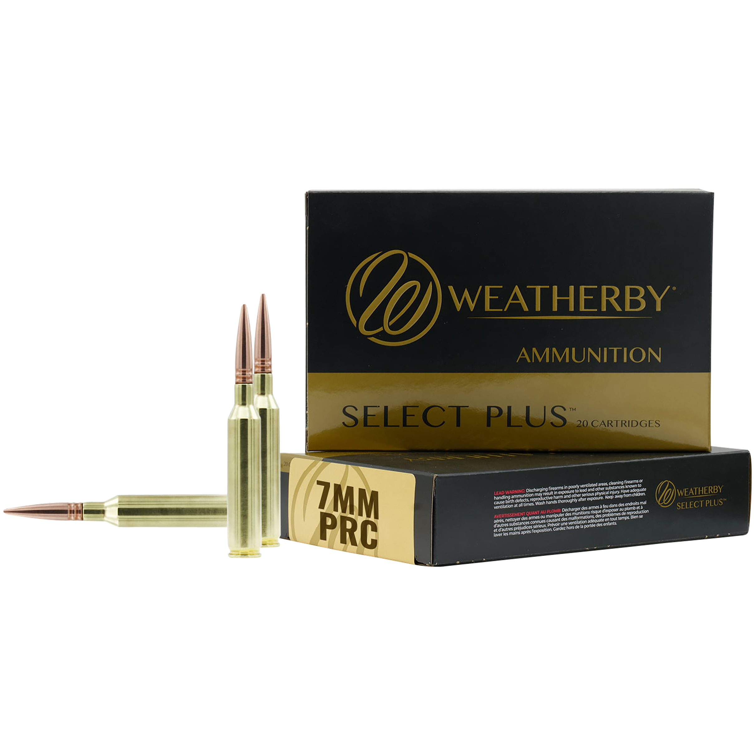 Weatherby Select Plus PRC Hammer Custom Copper HP Ammo