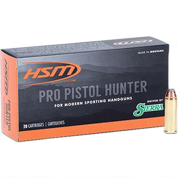 HSM Pro Hunter Sierra JHP Ammo