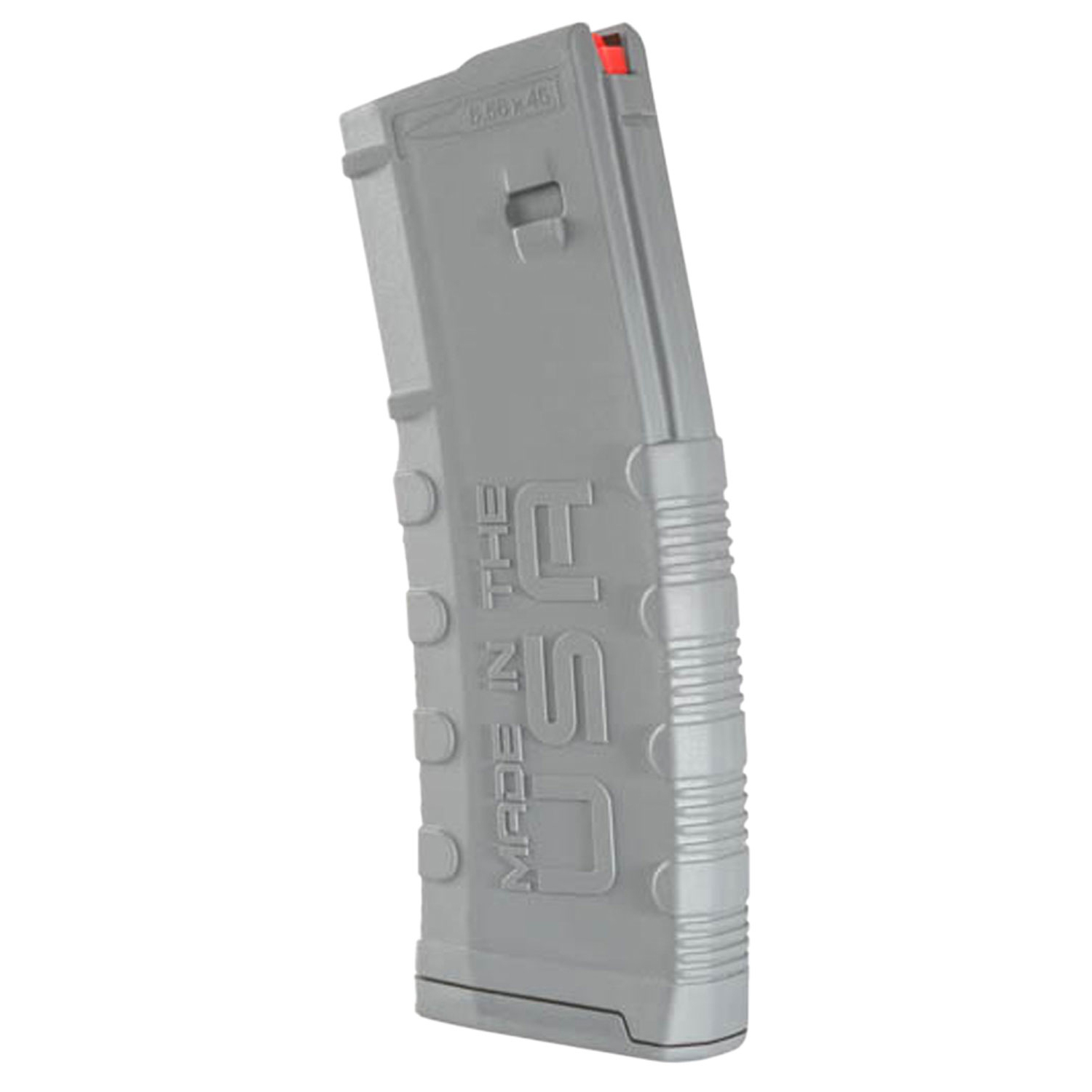 nd2 Mod-2 AR-15 30 Round Magazine .223 Remington/5.56 NATO Anti-tilt Super Follower Stainless Steel Spring Polymer Gray Ammo