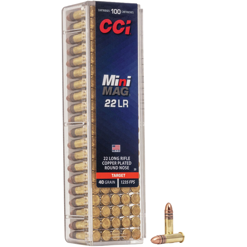 CCI Mini-Mag Target Plated LRN Ammo