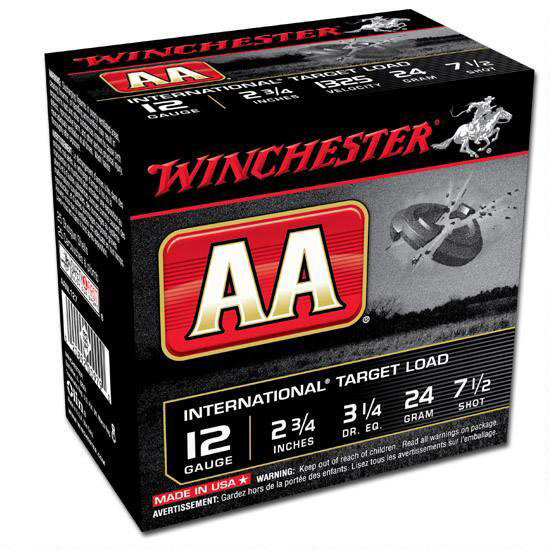 Winchester AA International Lead Grams Ammo