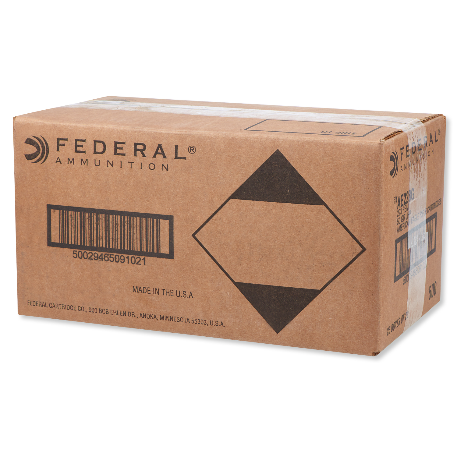 Bulk Federal American Eagle Varmint JHP Ammo