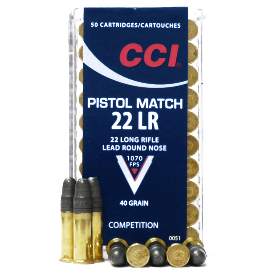 Bulk CCI Pistol Match LRN Ammo