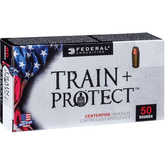 Federal Trainrotect Luger Versatile JHP +P Ammo