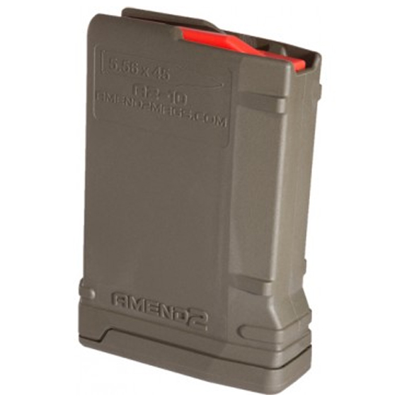 nd2 AR-15 10 Round Magazine Mod-2 .223 Remington/5.56 NATO OD Green 556MOD2ODG10 Ammo