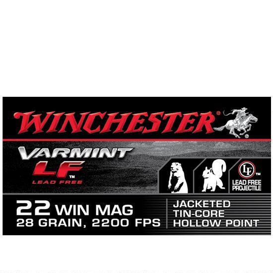 Bulk Winchester Varmint LF LFJHP Ammo