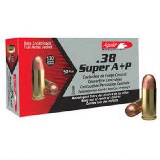 Aguila FMJ +P Ammo