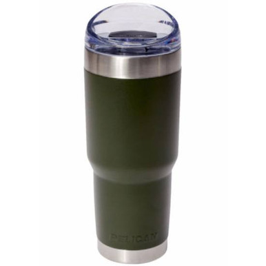 Pelican Traveler Tumbler 32 oz. OD Green Snap Lid and Straw TRAV-SN32-OD -  The Home Depot