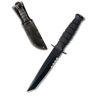  KA-BAR 1256S, Leather Sheath, Black,5-1/4-Inch : Tools