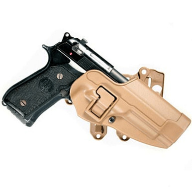 BLACKHAWK, Right, Beretta 92/96/M9A1 (Not Elite or Brigadier), Serpa Duty  Holster - 6YMC4