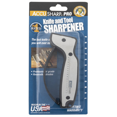 AccuSharp 2-Stage Diamond-Honed Tungsten Carbide 4-in-1 Knife