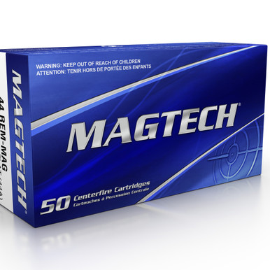 Magtech .44 Magnum Ammunition 1000 Rounds SJSP 240 Grains 44A [FC