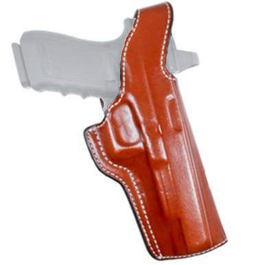 Dual Angle Hunter OWB Hip or Cross-Draw Leather Holster