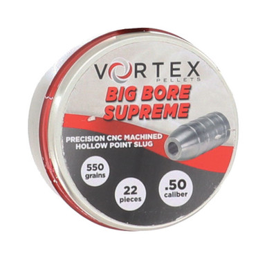 Hatsan Vortex Big Bore Supreme Slugs .62 Cal, 700gr, Flat Nose