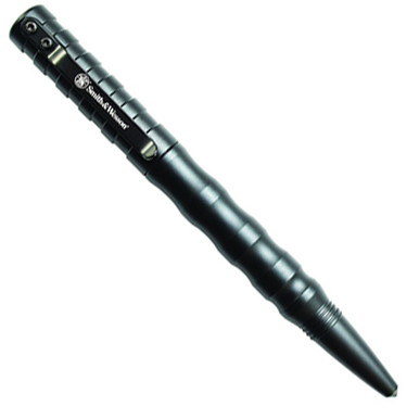 Smith & Wesson M&P Tactical Ink Pen Anodized Aluminum Black  [FC-028634704897] - Cheaper Than Dirt