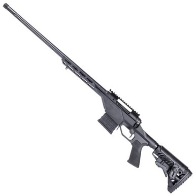 Savage 10/110BA Stealth Left Handed Bolt Action Rifle .338 Lapua Magnum ...