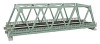 Kato 20-439 N 248mm (9 3/4") Double Track Truss Bridge, Light Green