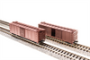 Broadway Limited 3664 N NYC Steel Box Car, 4-pack: Unlettered/Unnumbered, with Corrugated ends