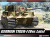 Academy 13314 1/35 German Tiger-I (Ver. Late) Plastic Model Kit