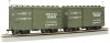 Bachmann 26556 On30 18' Box Car with Murphy Roof - QMC #122047 & 122105 2 per box