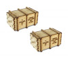 Bachmann 39110 HO Machinery Crates Kit 2 per Pack