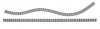 Bachmann 44371 HO 36" Nickel Silver Flex Track 25 per Box