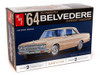 AMT 1188 1/25 1964 Plymouth Belvedere (w/Slant 6 Engine) Plastic Model Kit