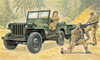 Italeri 314 1/35 Willys MB Jeep with Trailer Plastic Model Kit