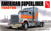 AMT 1235 1/24 American Superliner Semi Tractor Plastic Model Kit