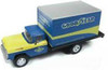 Classic Metal Works 30511 1960 Ford Box Truck Goodyear Blue HO Scale