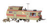 Woodland Scenics BR5862 O Built & Ready Double Decker Trailer