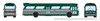 Rapido 573004 N 1/160 New Look Bus - New York (Green)