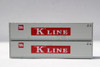 Jacksonville Terminal 405696 N 40' Containers with Magnetic System - K-Line Set #2