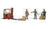 Woodland Scenics A2744 Workers and Forklift - O Scale